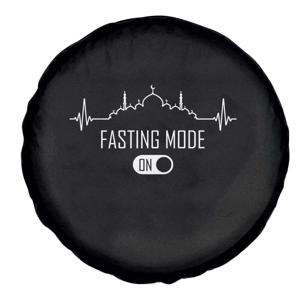 Happy Ramadan Islamic Spare Tire Cover Fasting Mode Is On Muslim TS02 Print Your Wear