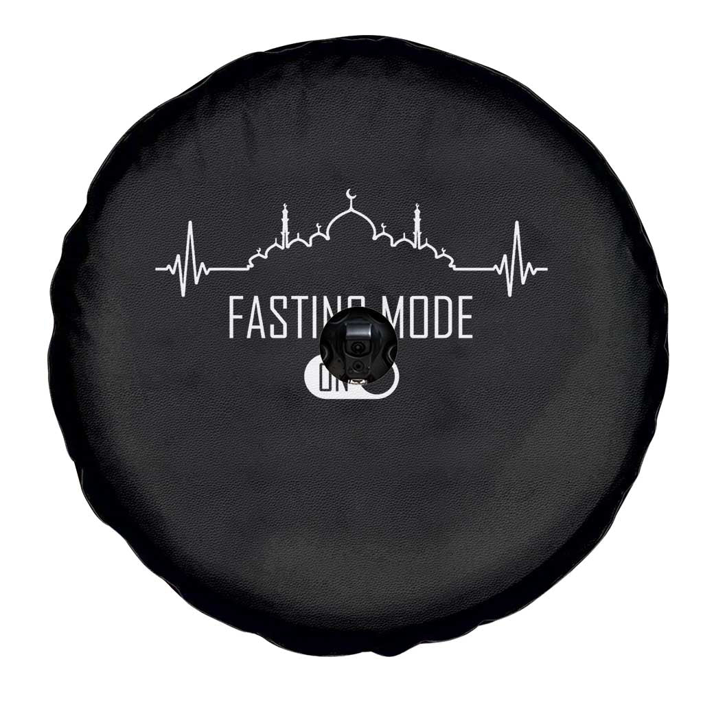 Happy Ramadan Islamic Spare Tire Cover Fasting Mode Is On Muslim TS02 Print Your Wear