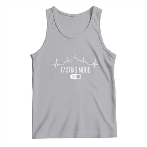 Happy Ramadan Islamic Tank Top Fasting Mode Is On Muslim TS02 Athletic Heather Print Your Wear