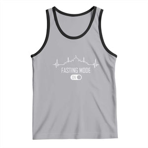 Happy Ramadan Islamic Tank Top Fasting Mode Is On Muslim TS02 Athletic Heather Black Print Your Wear