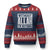 Islam Muslim Ugly Christmas Sweater Without Allah I'm Nothing TS02 Navy Red Print Your Wear