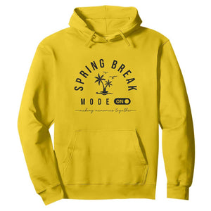 Spring Vacation Break 2025 Hoodie Mode On Party Ready Beach Vibes TS02 Daisy Print Your Wear