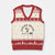 Spring Vacation Break 2025 V-Neck Knit Sweater Vest Mode On Party Ready Beach Vibes TS02 Beige Red Print Your Wear