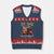 VE Day 80th Anniversary V-Neck Knit Sweater Vest 2025 Celebration Union Flag WWII Remembrance TS02 Navy Red Print Your Wear