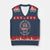 VE Day 80th Anniversary V-Neck Knit Sweater Vest 2025 Patriotic WWII Remembrance Vintage TS02 Navy Red Print Your Wear