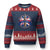 VE Day 80th Anniversary Ugly Christmas Sweater WWII Remembrance 2025 Celebrations London TS02 Navy Red Print Your Wear