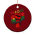 Traoré 2025 Burkina Faso Flag Ceramic Ornament Raised Fist Broken Chains TS02 1pc Red Print Your Wear