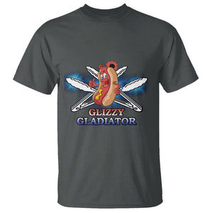 Hot Dog Lover T Shirt Glizzy Gladiator TS02 Dark Heather Printyourwear