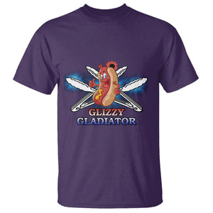 Hot Dog Lover T Shirt Glizzy Gladiator TS02 Purple Printyourwear