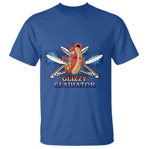 Hot Dog Lover T Shirt Glizzy Gladiator TS02 Royal Blue Printyourwear