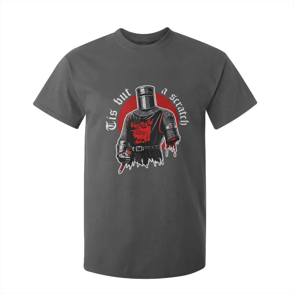 Funny One Arm Knight Medieval T Shirt For Kid Tis But A Scratch Classic Dark Humor Parody