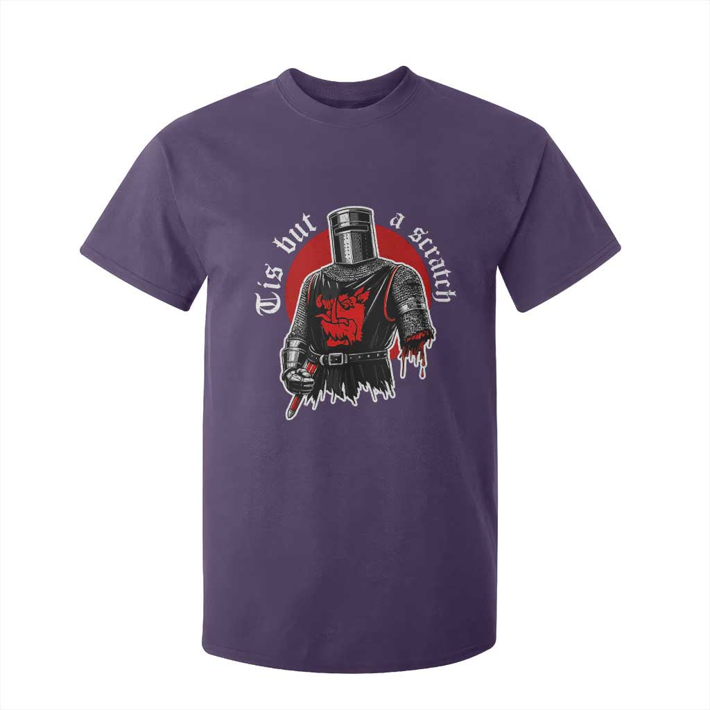 Funny One Arm Knight Medieval T Shirt For Kid Tis But A Scratch Classic Dark Humor Parody