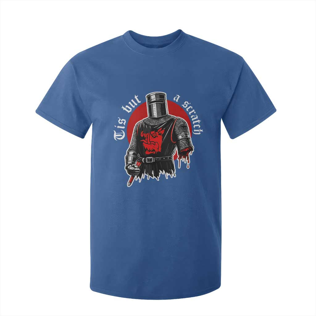 Funny One Arm Knight Medieval T Shirt For Kid Tis But A Scratch Classic Dark Humor Parody
