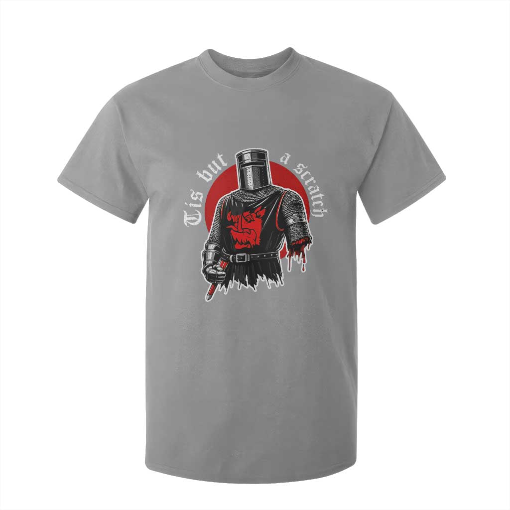Funny One Arm Knight Medieval T Shirt For Kid Tis But A Scratch Classic Dark Humor Parody