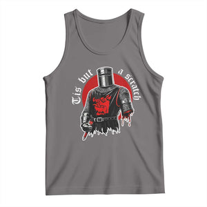 Funny One Arm Knight Medieval Tank Top Tis But A Scratch Classic Dark Humor Parody