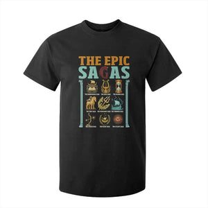 The Epic Sagas Ancient Greek Mythology Graphic T Shirt For Kid Odysseus Journey Odyssey History Lover Gift