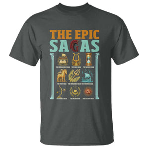 The Epic Sagas Ancient Greek Mythology Graphic T Shirt Odysseus Journey Odyssey History Lover Gift
