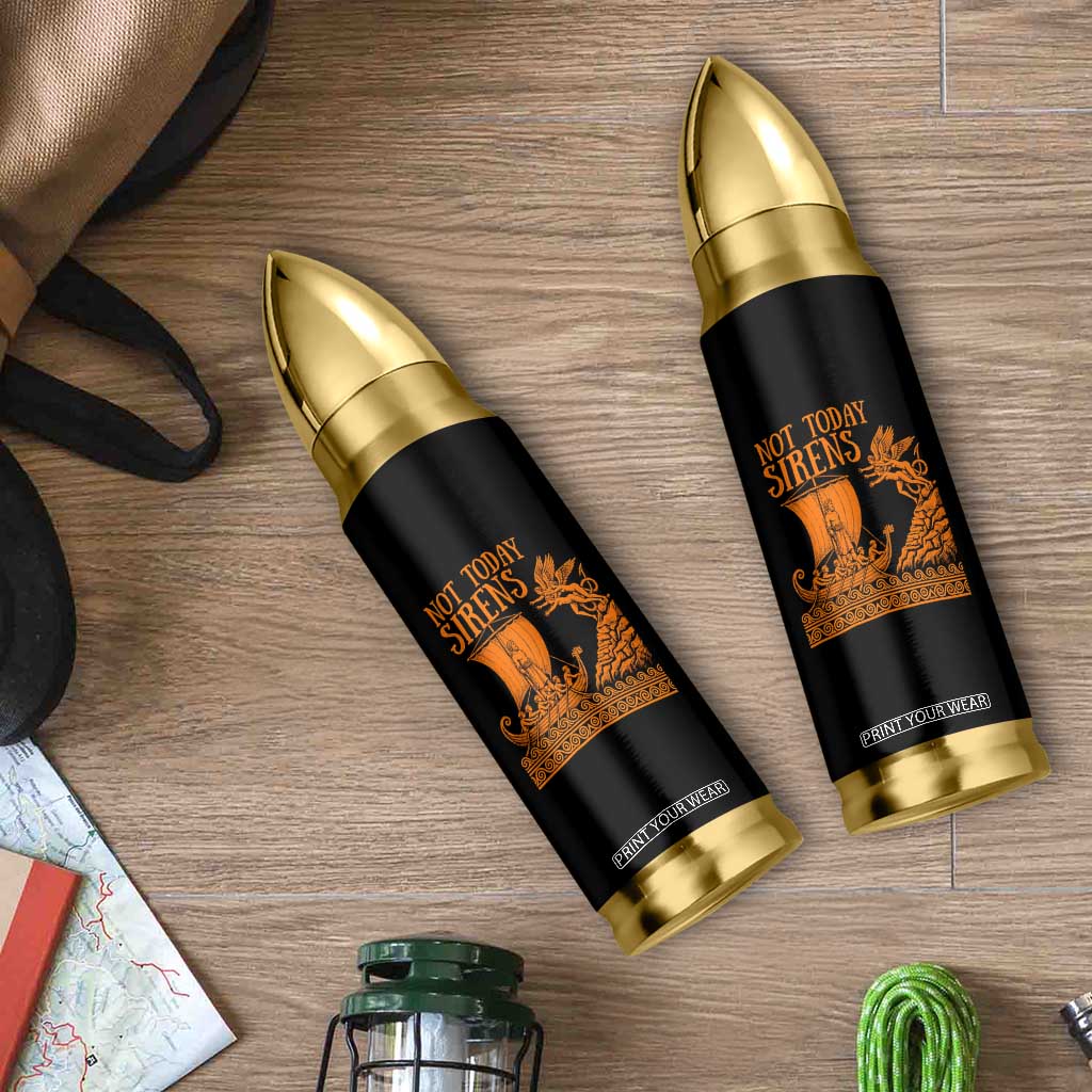 Not Today Sirens Funny Odysseus Journey Parody Bullet Tumbler Greek Mythology Epic Odyssey History Lover Gift