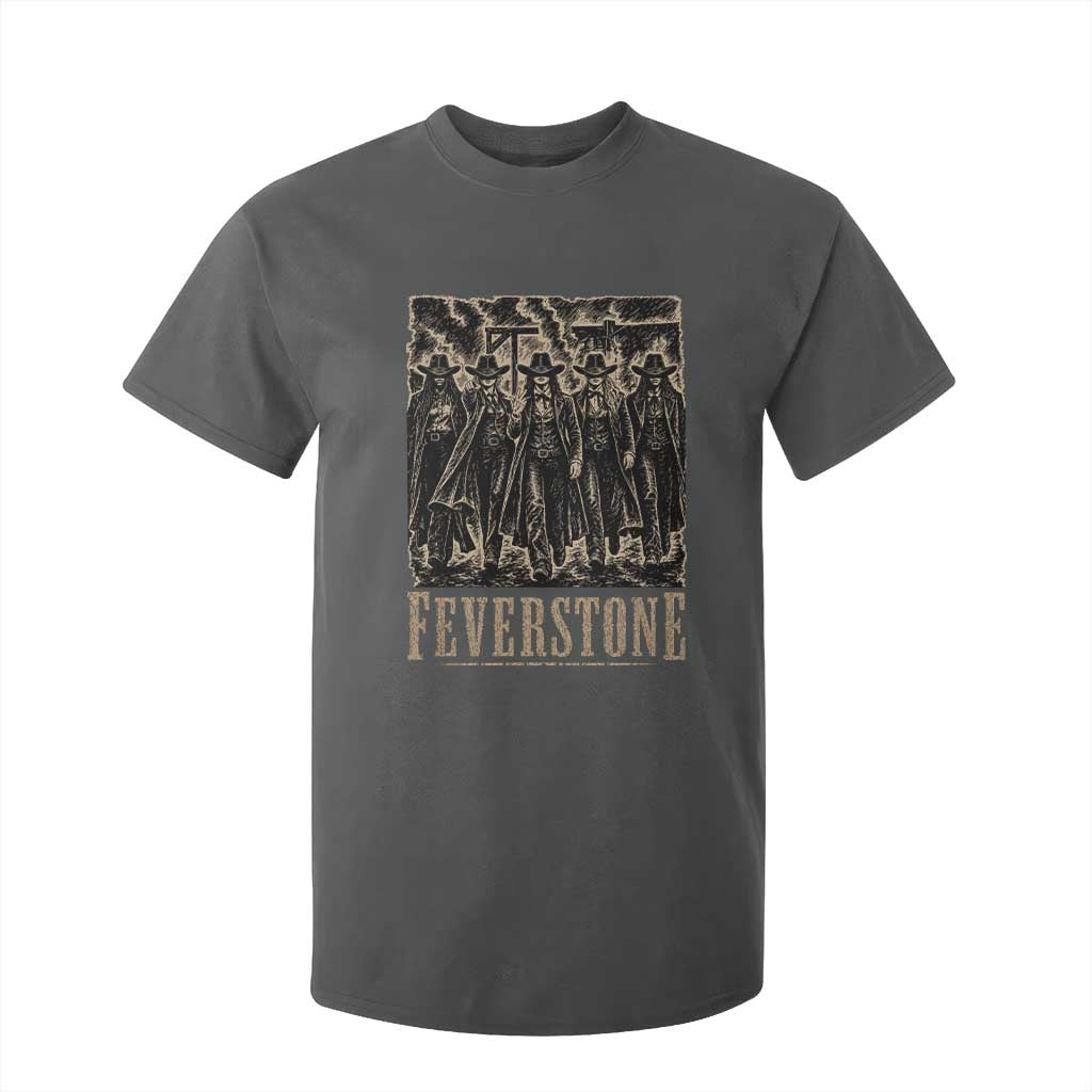 Vintage Feverstone Cowgirls Wild West Outlaw Legends T Shirt For Kid