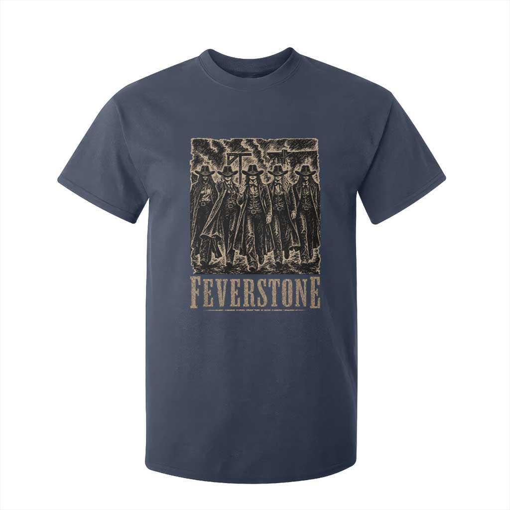 Vintage Feverstone Cowgirls Wild West Outlaw Legends T Shirt For Kid