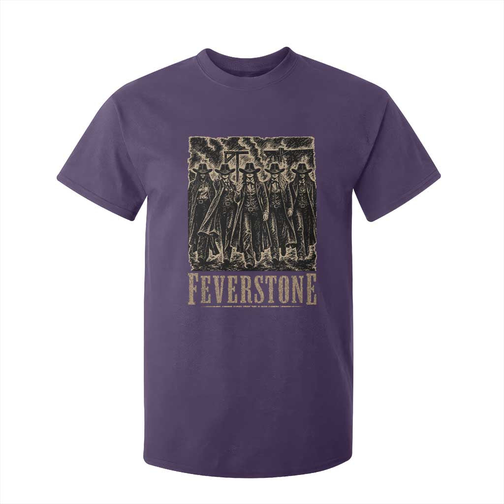 Vintage Feverstone Cowgirls Wild West Outlaw Legends T Shirt For Kid