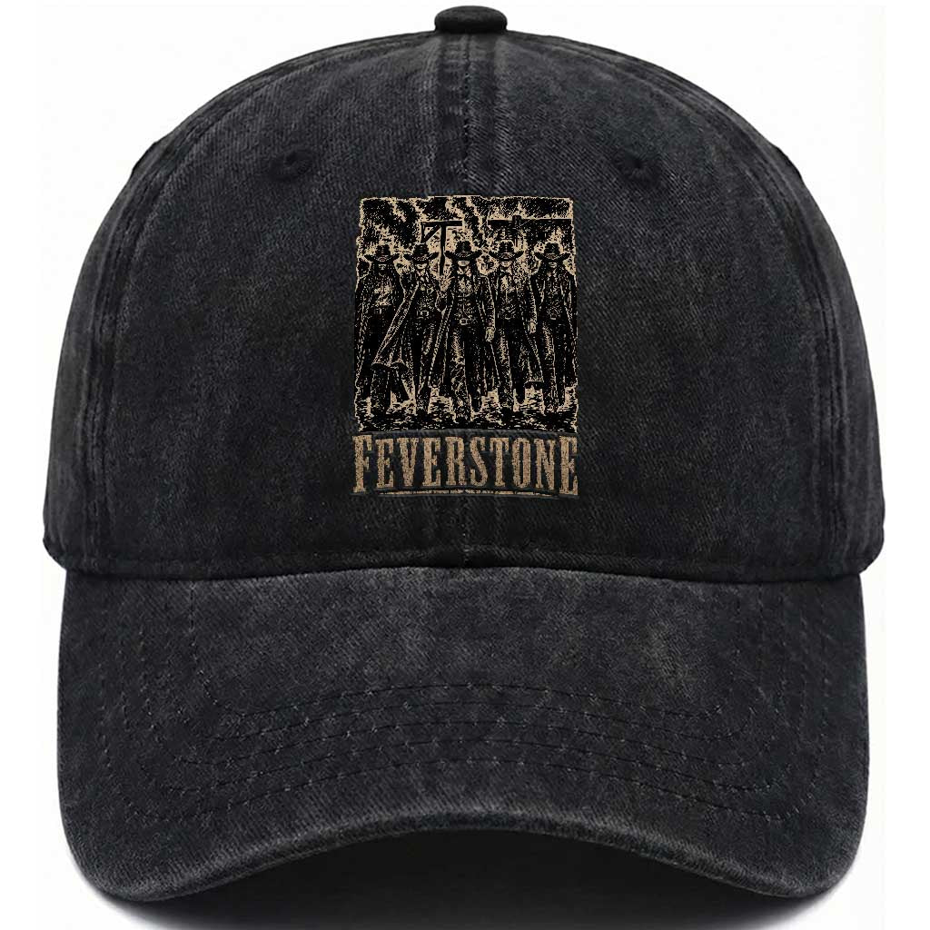 Vintage Feverstone Cowgirls Wild West Outlaw Legends Washed Cotton Baseball Cap TS02 Print Your Wear