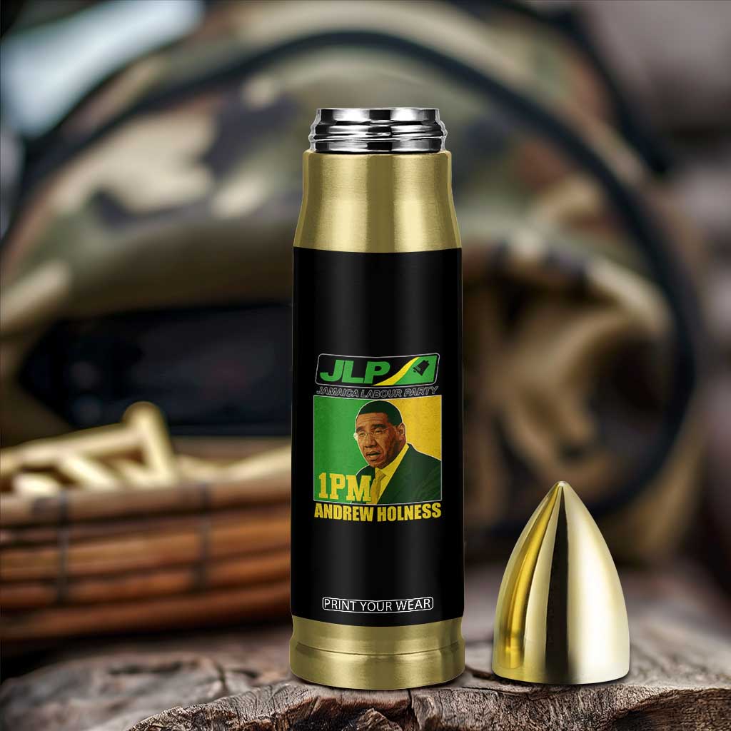 1PM Andrew Holness JPL Supporter Bullet Tumbler Jamaica Labor Party Jamaican Political Pride TS02 Print Your Wear