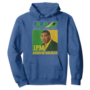 1PM Andrew Holness JPL Supporter Hoodie Jamaica Labor Party Jamaican Political Pride TS02 Royal Blue Print Your Wear