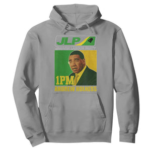 1PM Andrew Holness JPL Supporter Hoodie Jamaica Labor Party Jamaican Political Pride TS02 Sport Gray Print Your Wear