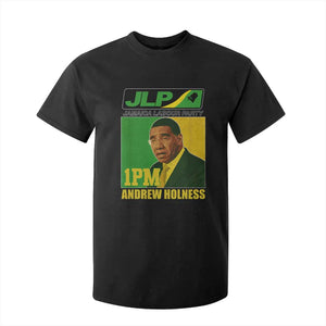 1PM Andrew Holness JPL Supporter T Shirt For Kid Jamaica Labor Party Jamaican Political Pride TS02 Black Print Your Wear