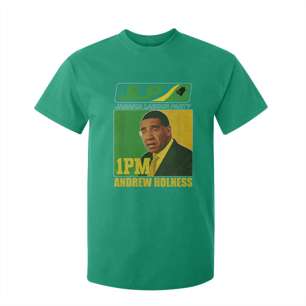 1PM Andrew Holness JPL Supporter T Shirt For Kid Jamaica Labor Party Jamaican Political Pride TS02 Irish Green Print Your Wear