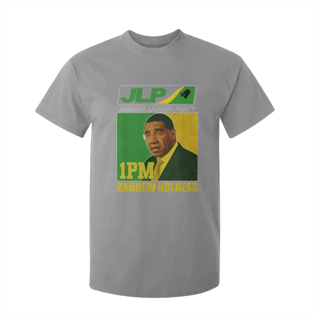 1PM Andrew Holness JPL Supporter T Shirt For Kid Jamaica Labor Party Jamaican Political Pride TS02 Sport Gray Print Your Wear