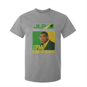 1PM Andrew Holness JPL Supporter T Shirt For Kid Jamaica Labor Party Jamaican Political Pride TS02 Sport Gray Print Your Wear