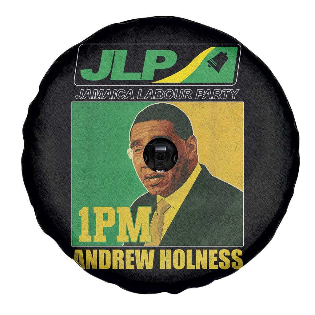 1PM Andrew Holness JPL Supporter Spare Tire Cover Jamaica Labor Party Jamaican Political Pride TS02 Print Your Wear