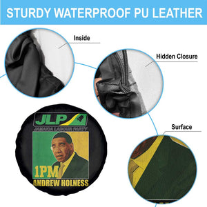 1PM Andrew Holness JPL Supporter Spare Tire Cover Jamaica Labor Party Jamaican Political Pride TS02 Print Your Wear