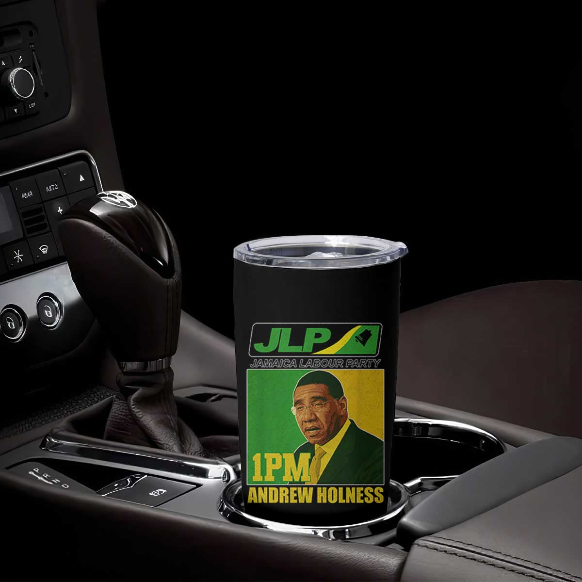 1PM Andrew Holness JPL Supporter Tumbler Cup Jamaica Labor Party Jamaican Political Pride TS02 Print Your Wear