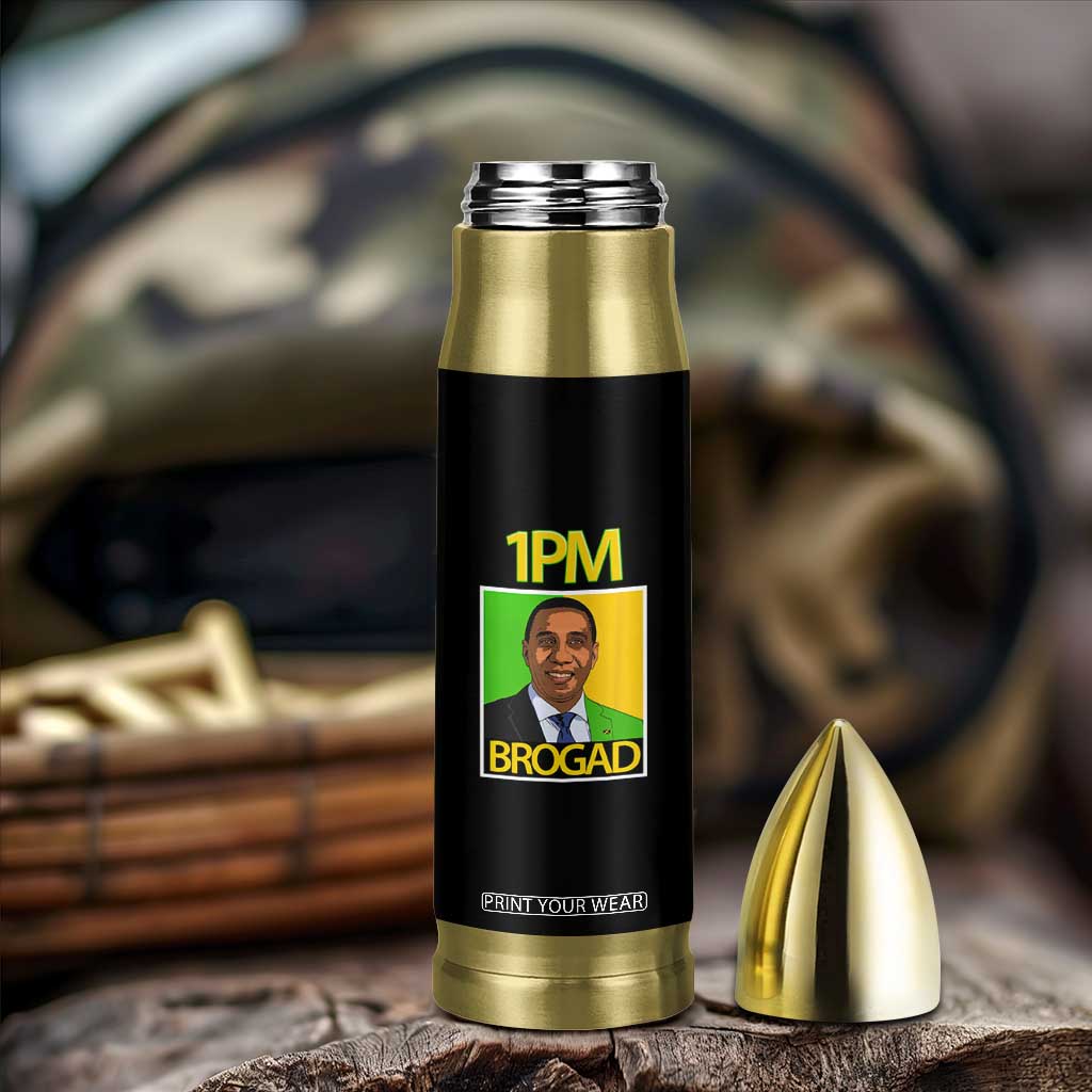 1PM BROGAD JLP Supporter Andrew Holness Bullet Tumbler Jamaica Labor Party Politics TS02 Print Your Wear