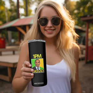 1PM BROGAD JLP Supporter Andrew Holness Skinny Tumbler Jamaica Labor Party Politics TS02 Print Your Wear