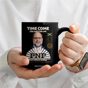 Mark Golding PNP Supporter Coffee Mug Time Come for a Better Life Jamaica Politics People's National Party TS02 Print Your Wear