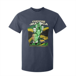 Choose Jamaica JLP Supporter T Shirt For Kid Patriotic Leaders Jamaica Jamaica Labor Party Politics TS02 Navy Print Your Wear