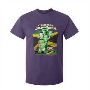 Choose Jamaica JLP Supporter T Shirt For Kid Patriotic Leaders Jamaica Jamaica Labor Party Politics TS02 Purple Print Your Wear