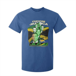 Choose Jamaica JLP Supporter T Shirt For Kid Patriotic Leaders Jamaica Jamaica Labor Party Politics TS02 Royal Blue Print Your Wear