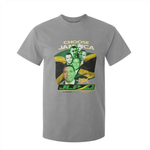 Choose Jamaica JLP Supporter T Shirt For Kid Patriotic Leaders Jamaica Jamaica Labor Party Politics TS02 Sport Gray Print Your Wear