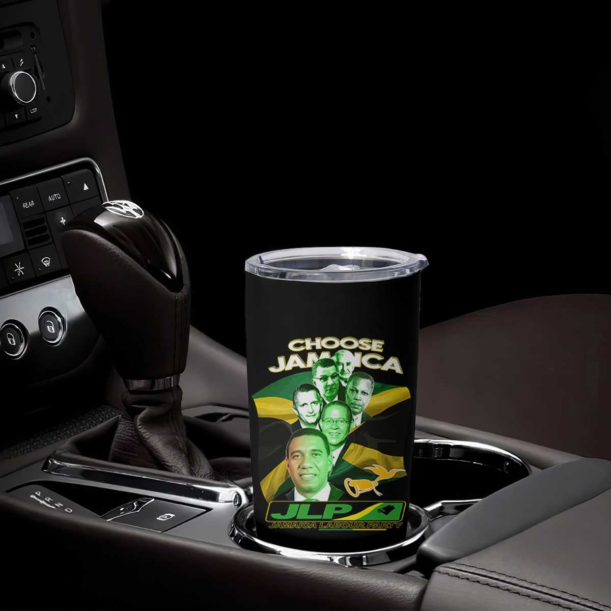 Choose Jamaica JLP Supporter Tumbler Cup Patriotic Leaders Jamaica Jamaica Labor Party Politics TS02 Print Your Wear