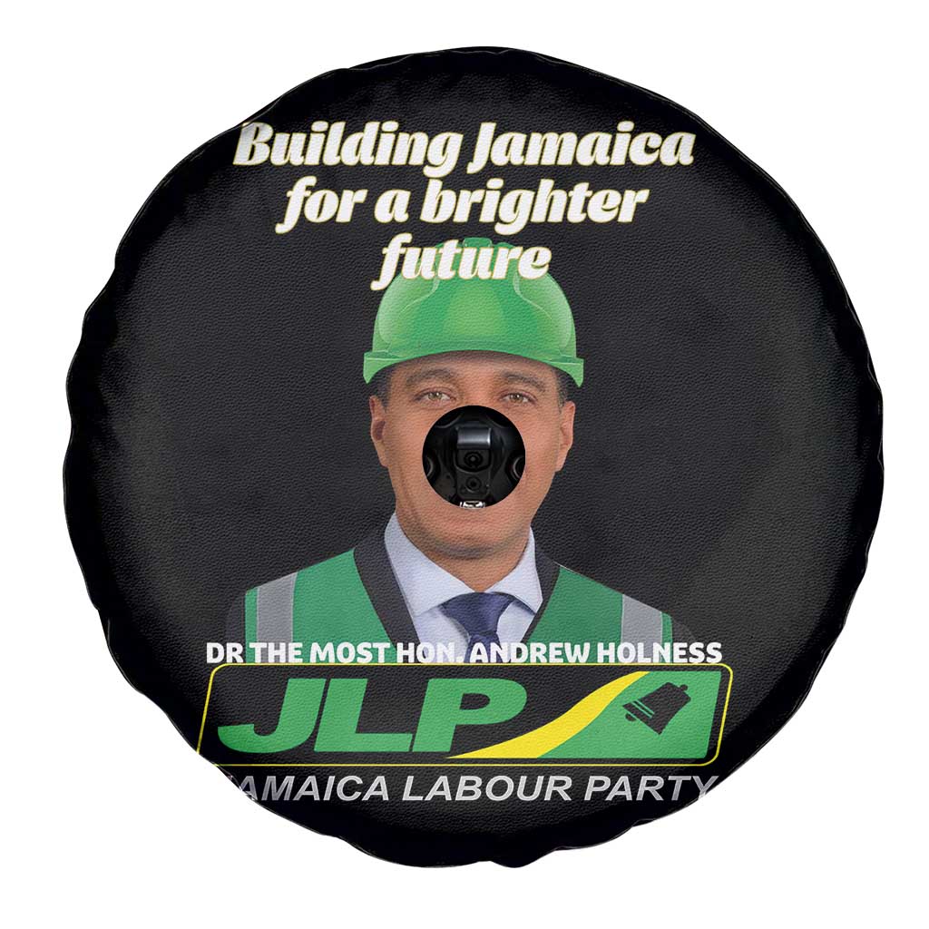 Dr Most Hon Andrew Holness JLP Supporter Spare Tire Cover Building Jamaica for a Brighter Future Jamaica Labor Party Politics TS02 Print Your Wear