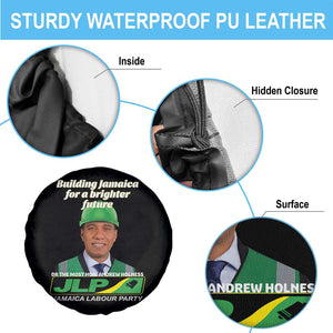 Dr Most Hon Andrew Holness JLP Supporter Spare Tire Cover Building Jamaica for a Brighter Future Jamaica Labor Party Politics TS02 Print Your Wear