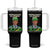 Dr Most Hon Andrew Holness JLP Supporter Tumbler With Handle Building Jamaica for a Brighter Future Jamaica Labor Party Politics TS02 One Size: 40 oz Black Print Your Wear