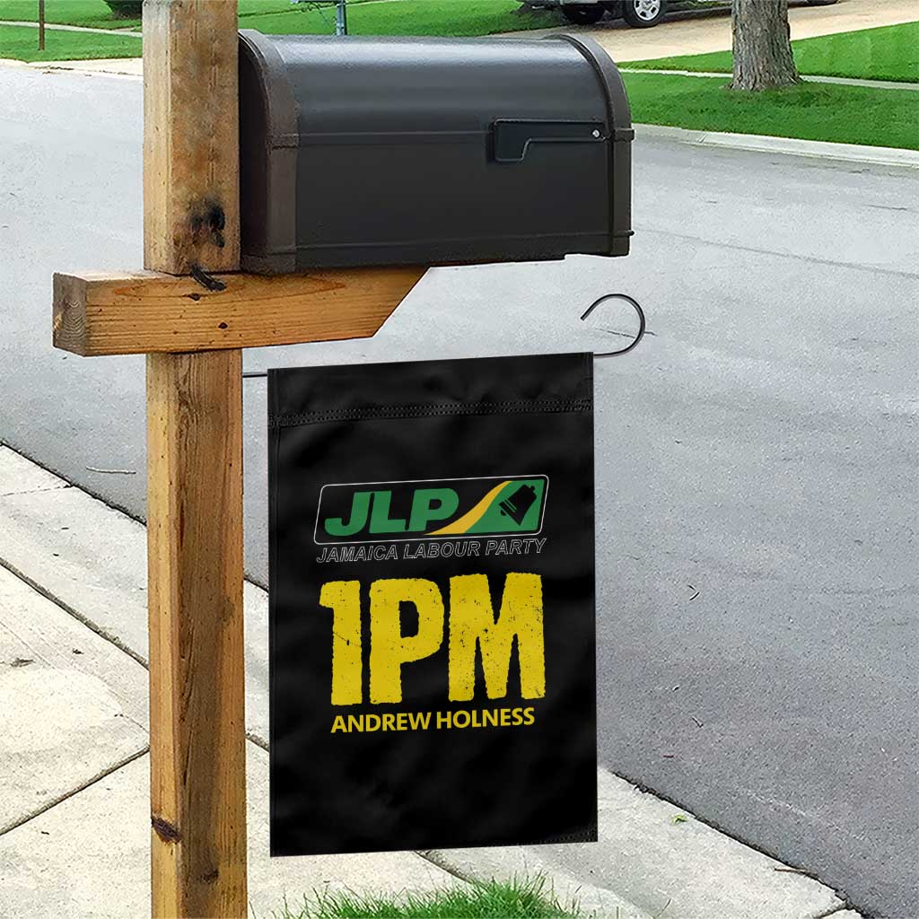 1PM Andrew Holness Garden Flag Support JLP Jamaica Labour Party TS02 Print Your Wear