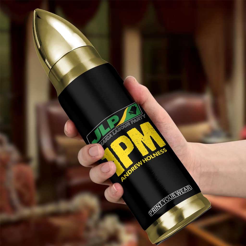 1PM Andrew Holness Bullet Tumbler Support JLP Jamaica Labour Party TS02 Print Your Wear