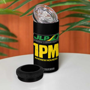 1PM Andrew Holness 4 in 1 Can Cooler Tumbler Support JLP Jamaica Labour Party TS02 Print Your Wear